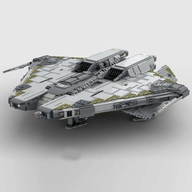

6327 шт. Krait Mk II космическая война в стиле милитари MOC космический корабль боевая модель строительные блоки архитектура DIY образовательная модель игрушки подарок