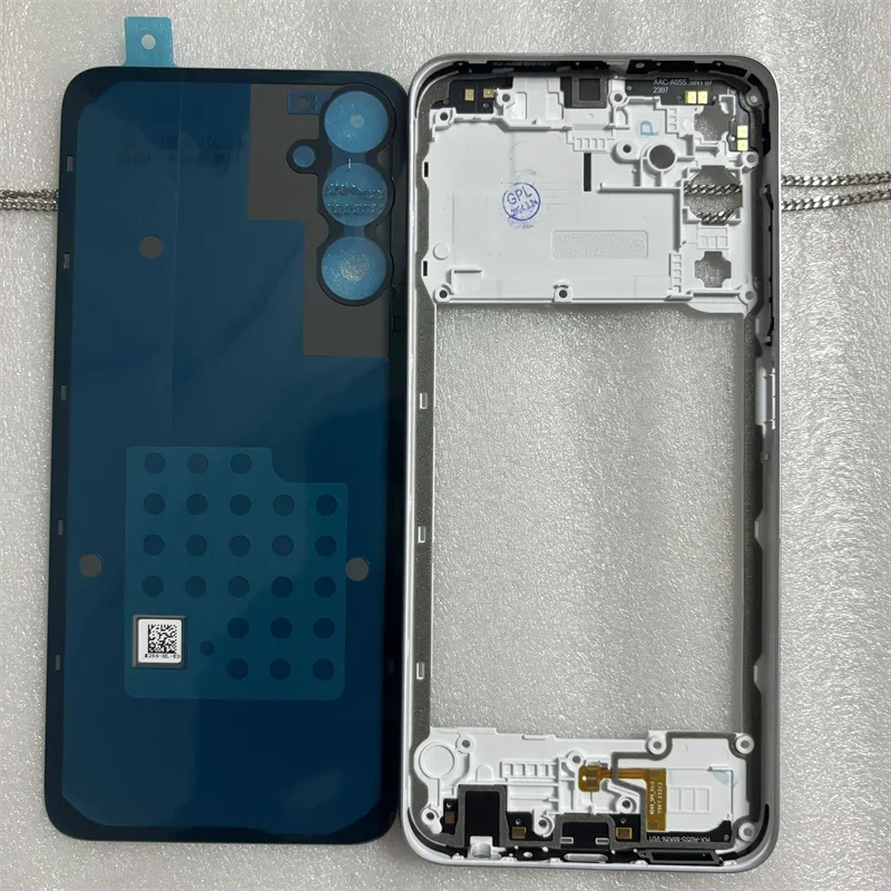 Full Housing Case For Samsung A05S SM-A057F SM-A057M SM-A057G Middle Frame Cover+Battery Back Cover Rear Door Cover Repair parts