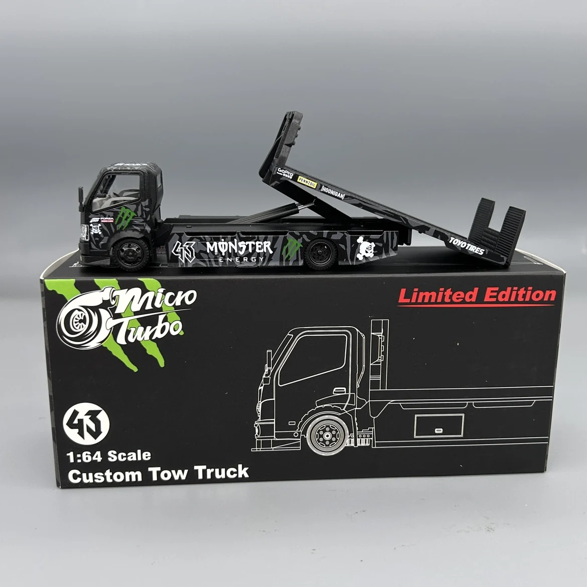 1:64, Lepel Runaway Gegalvaniseerde Flatbed Trailer Lightning Silhouet 23. Roze Varken Container Truck Collectie, Speelgoed voor jongens.