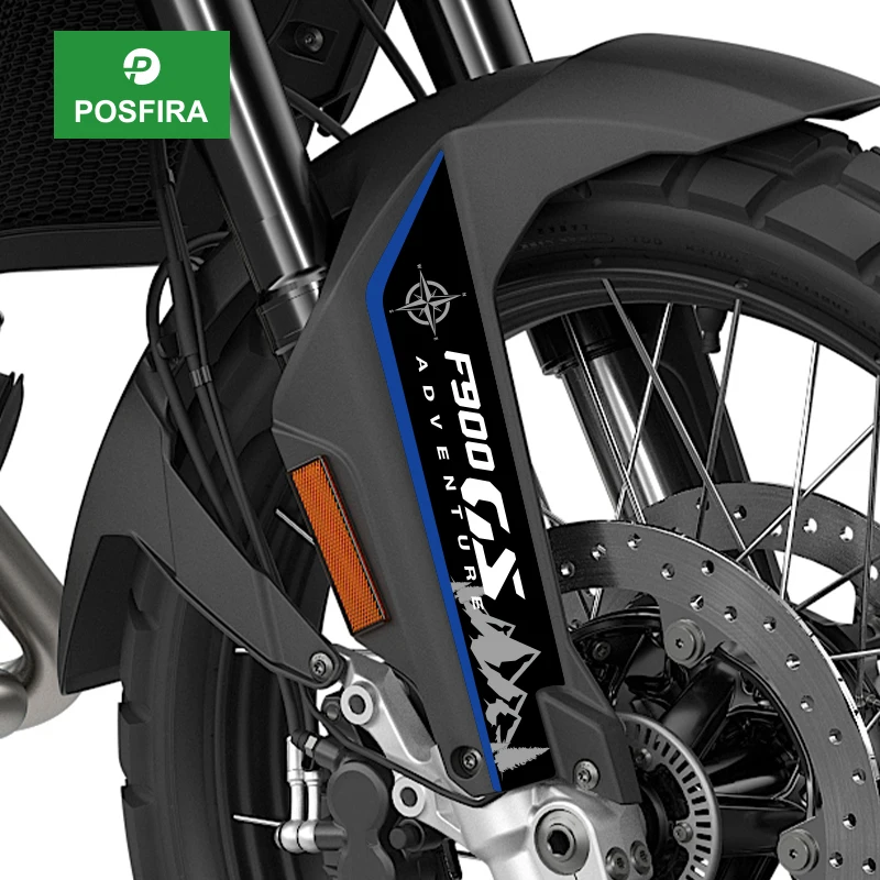 POSFIRA دراجة نارية الجبهة الحاجز ملصقات ملصق حائط من الفينيل لسيارات BMW F900GS F 900 F900 GS Adventure 2026 2025 2024 اكسسوارات الطين