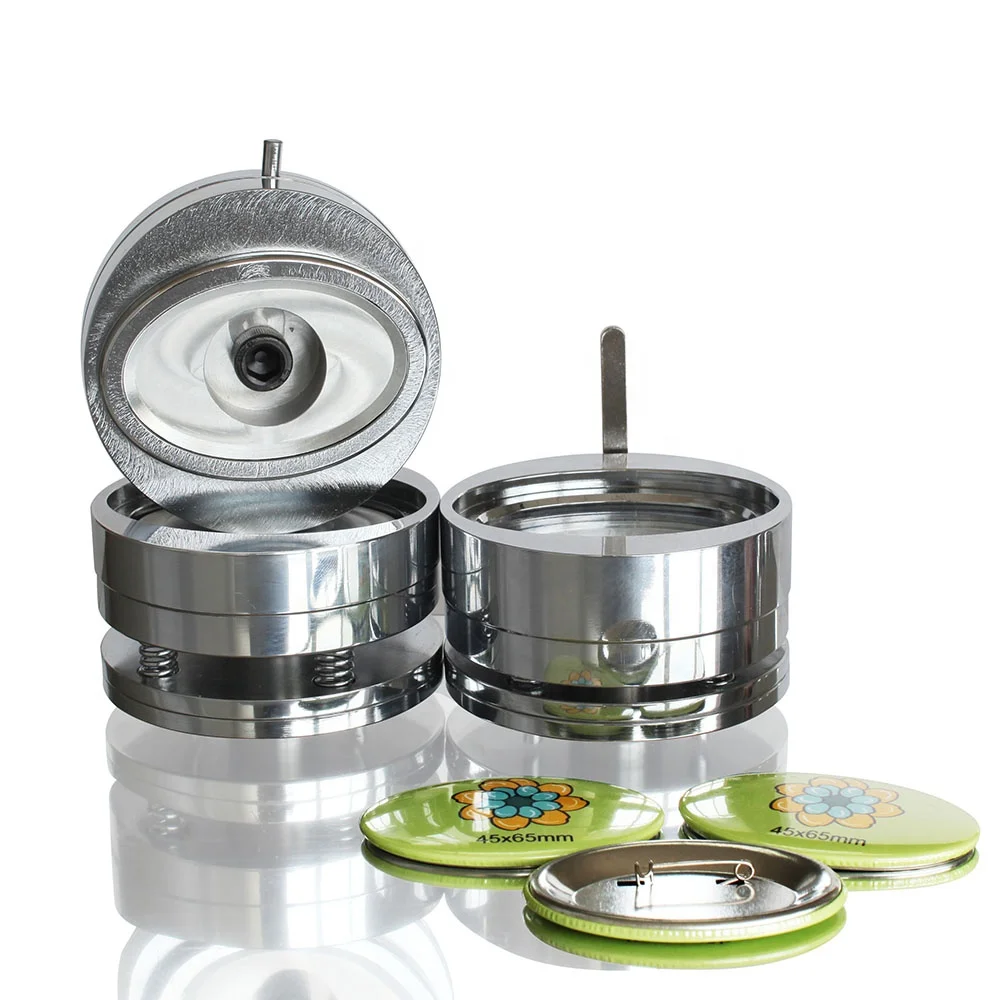 

Oval 45x65mm Mould Interchangeable Button Badge Making Machine Button Maker Mould