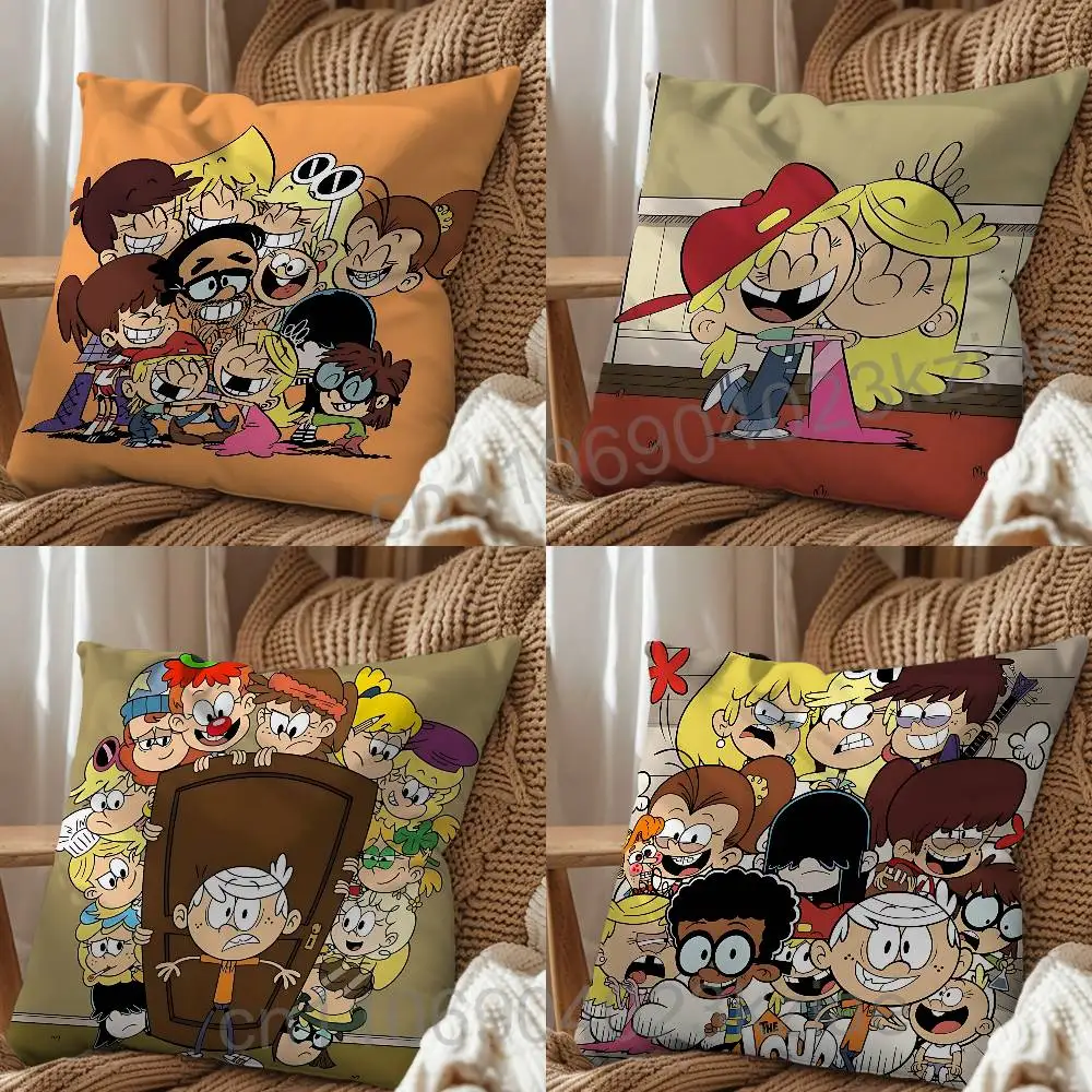 Ronnie Anne Santiago Loud House day gift Pillow Case Living Room Sofa Cushion Cover Suitable For Home Bedroom Room custom