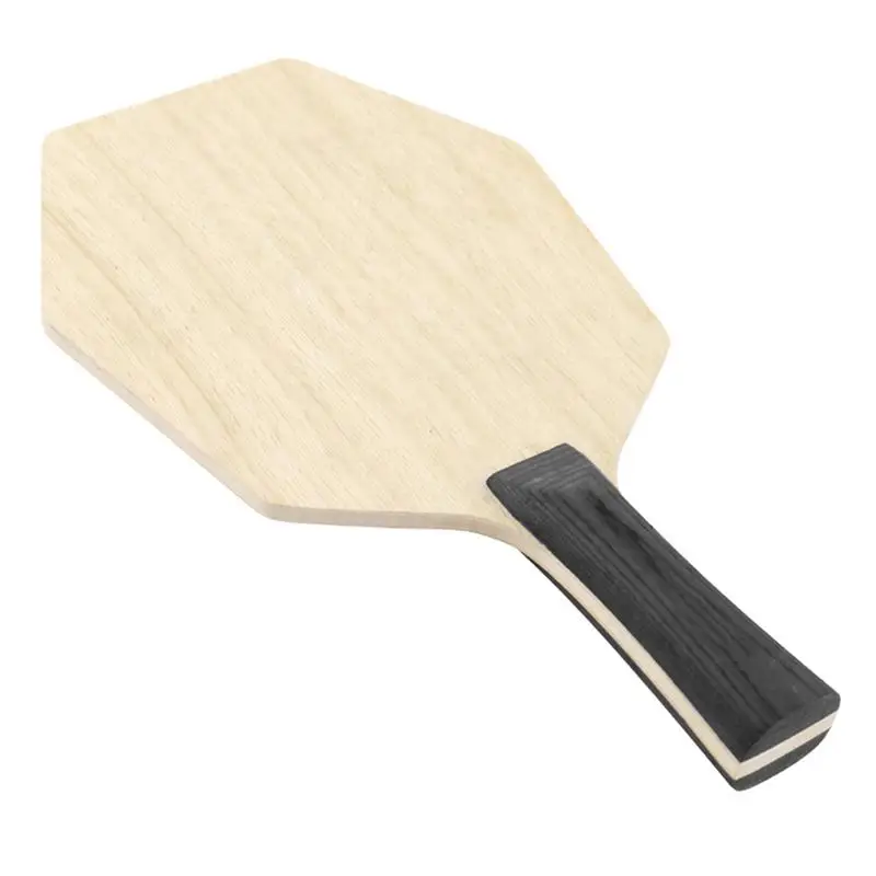 Base Plate Table Tennis Racket Hexagonal Table Tennis Bat Bottom Plate 5-Layers Wood Table Tennis Racket Base For Athletes