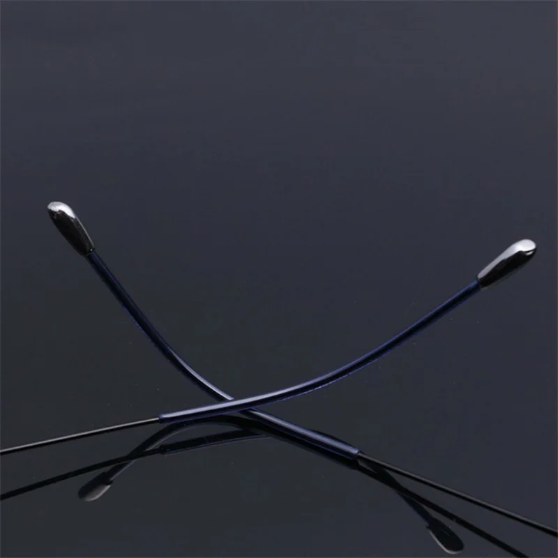 New Arrival Luxury Ultra-Light Pilot Flexible Pure Titanium Unisex Polarized Rimless Fishing Sports Sunglasses Sun-shade Eyewear