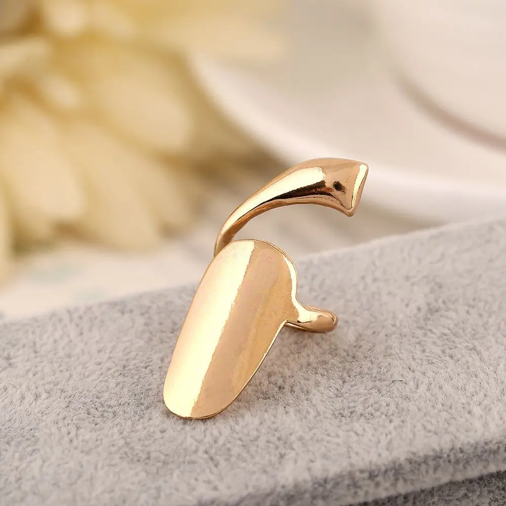 Jewelry False Finger Ring Metal Gold Women Rings Fashion Silver