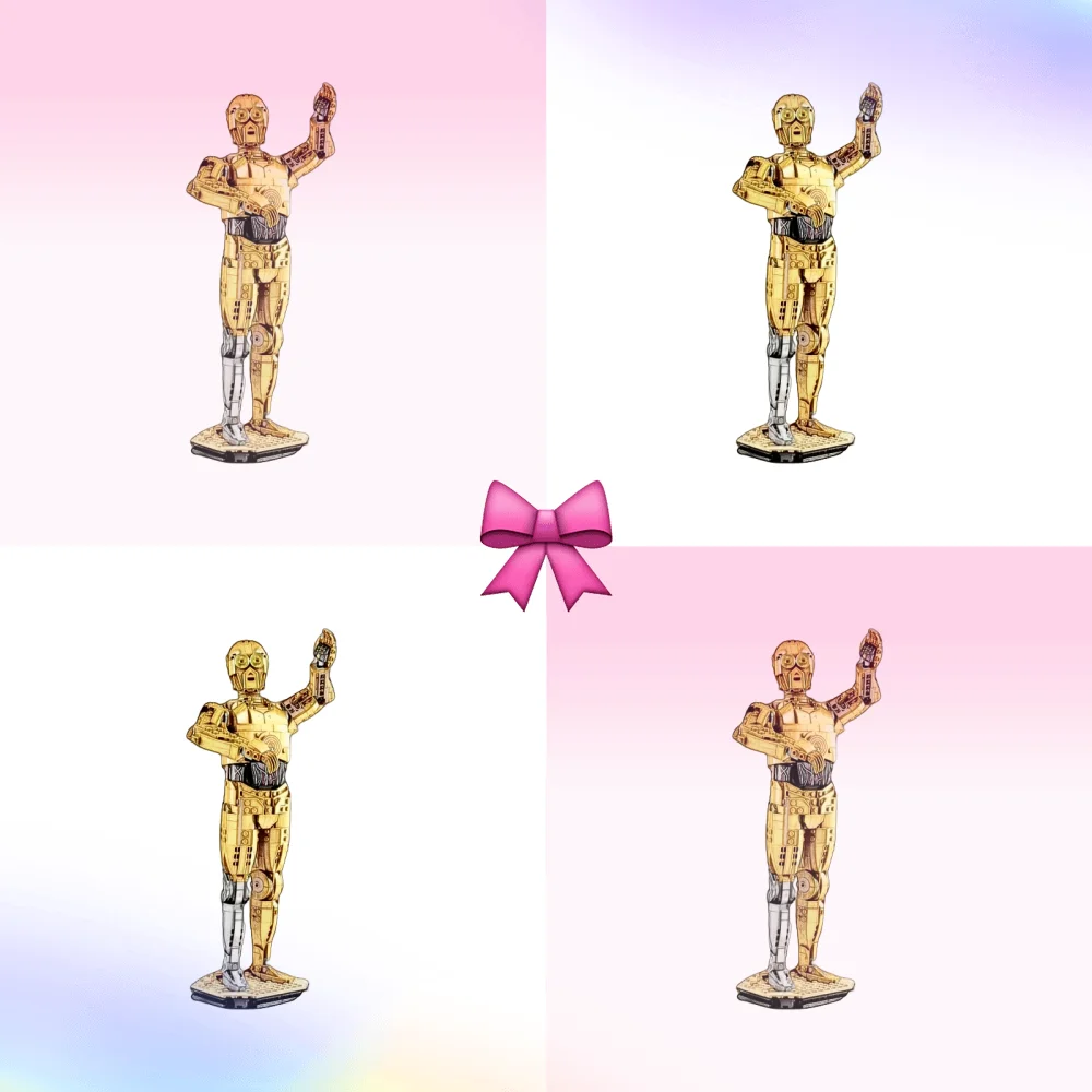 

Christmas gift, golden and silver machine-shaped children's educational toy, suitable for boys aged 5 and above, building and th