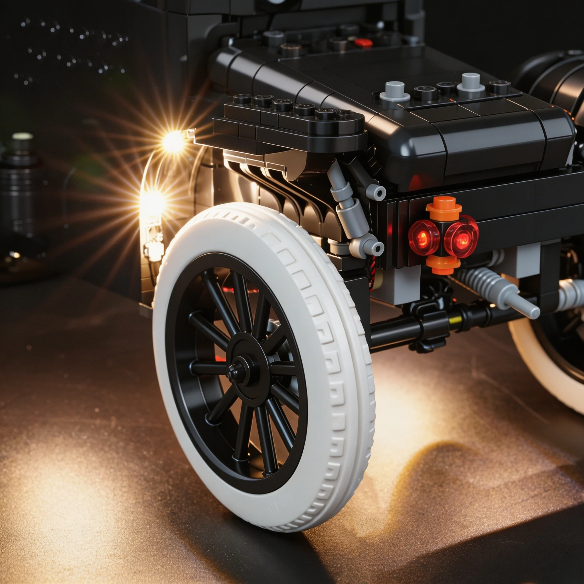 MAXCXT LED Light Set For LEGO 11376 Ford Model T Car DIY Decorative Lamp （Not Include Building Blocks ﻿） view 4