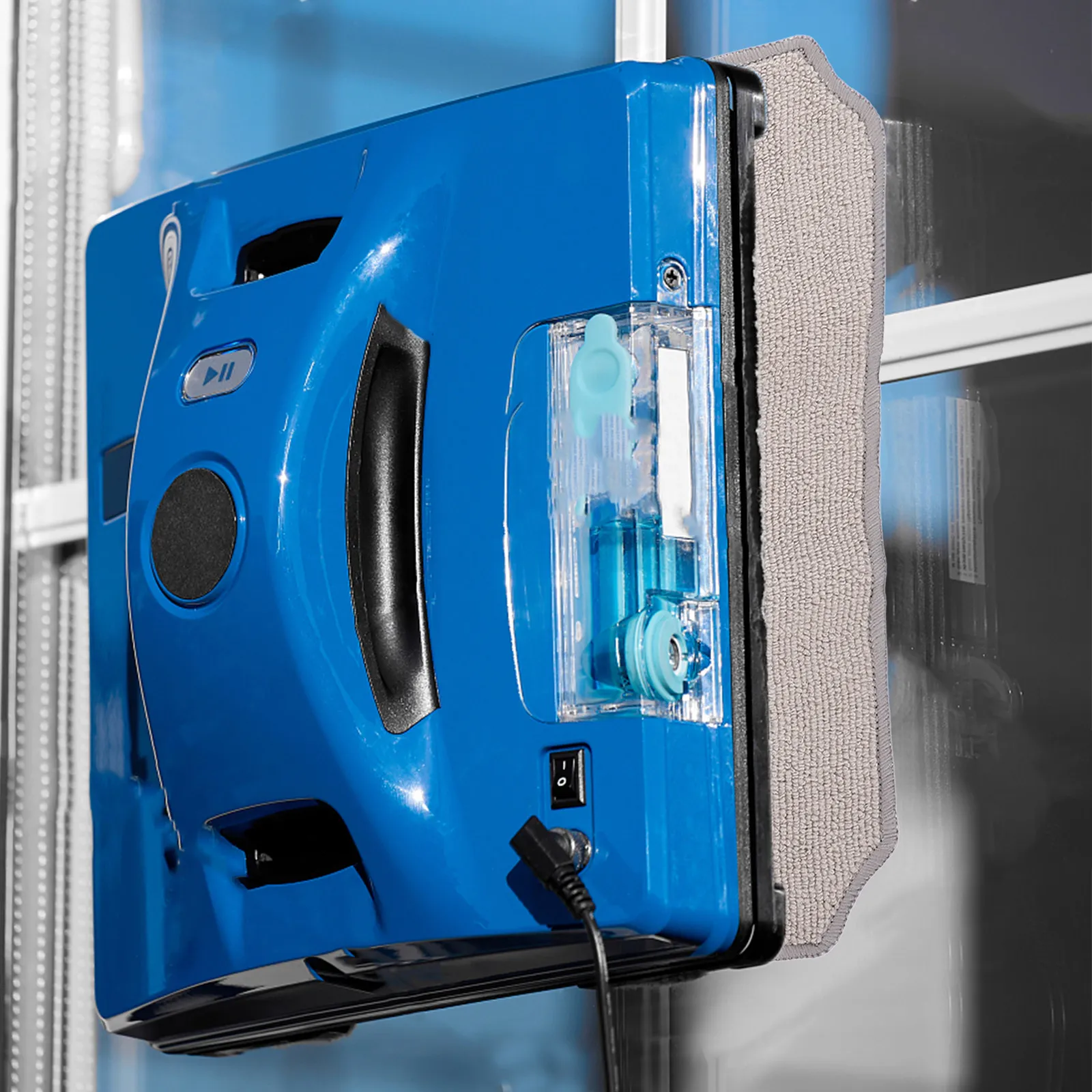 

4Pcs Window Robot Cleaner Mop Cloths Vacuum Window Mops Replacement for W1Pro W2 W960 Heavy Duty Washable Stain Resistant