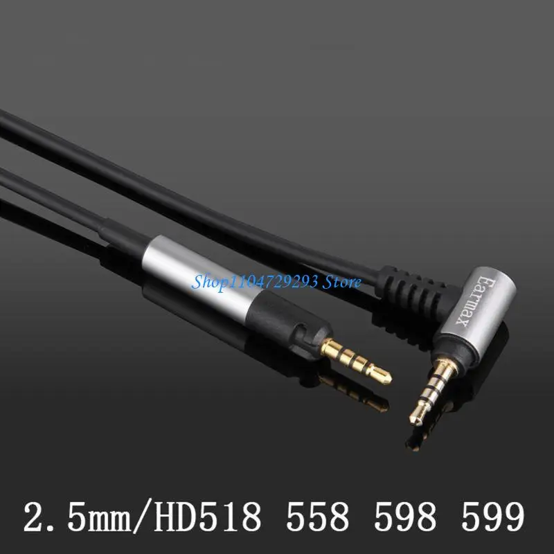 4.4mm/2.5mm Balanced Cable for HD595/558 /518 /598 Cs SR HD599 579