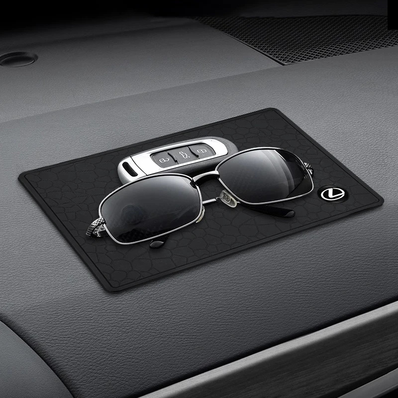 لوحة سيارة تخزين مكافحة زلة وسادة مخزن الهاتف العناصر حصيرة لكزس F SPORT ES RX NX LS UX LM LX GX LC RZ IS CT GS RC HS SC TX