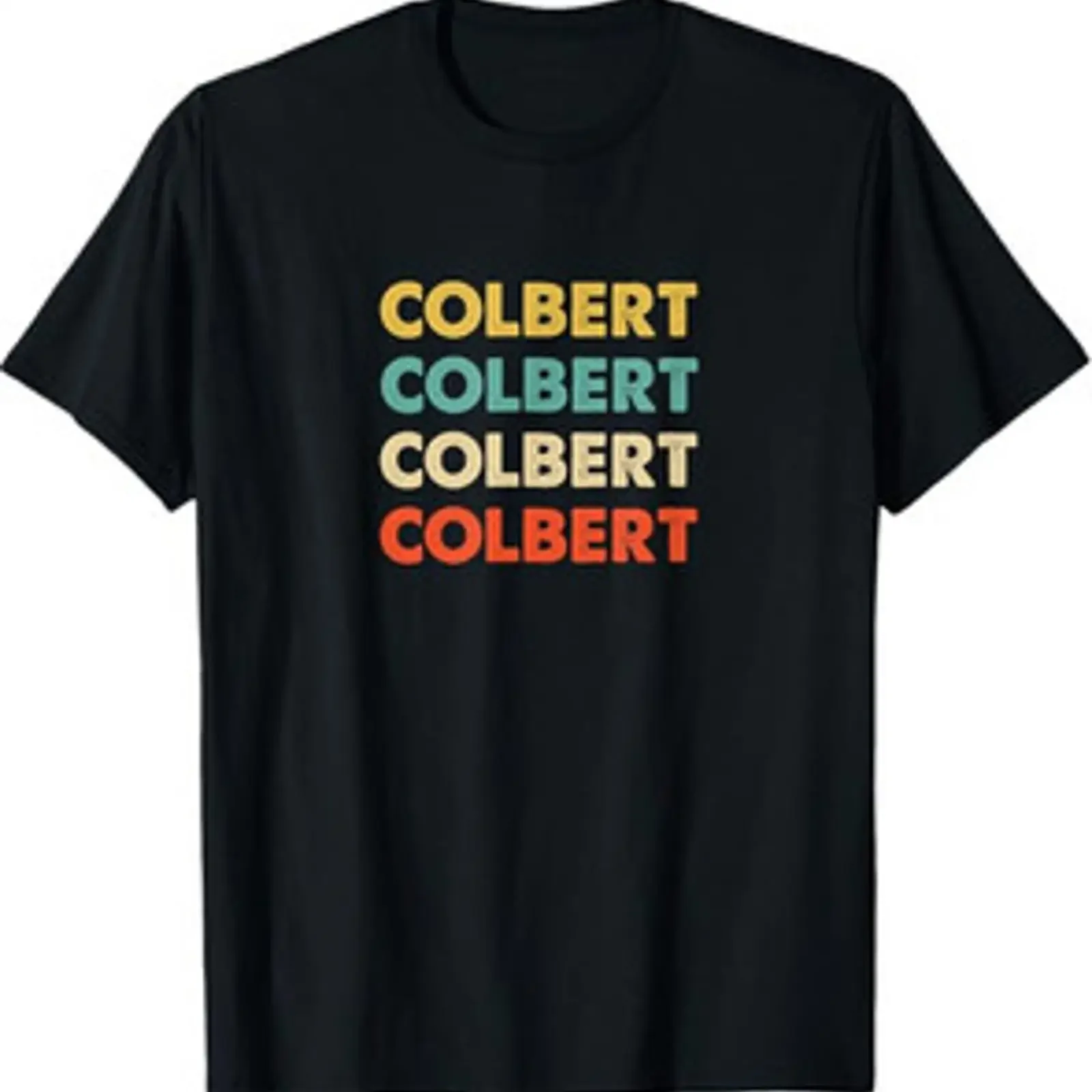 Camiseta con nombre Colbert vintage, estilo vintage, informal, versátil, streetwear, cómoda, elegante, a la moda, suave y elástica
