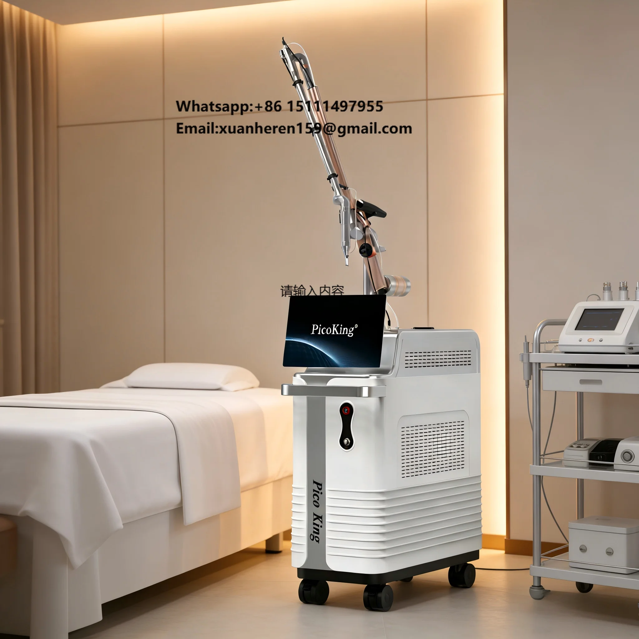 OEM Nd Yag Qswitch Picolaser Lutron Q Switched Nd Yag Lasr Picocare Lasr Tattoo Removal Pico Second Lasr Pico Machine Price
