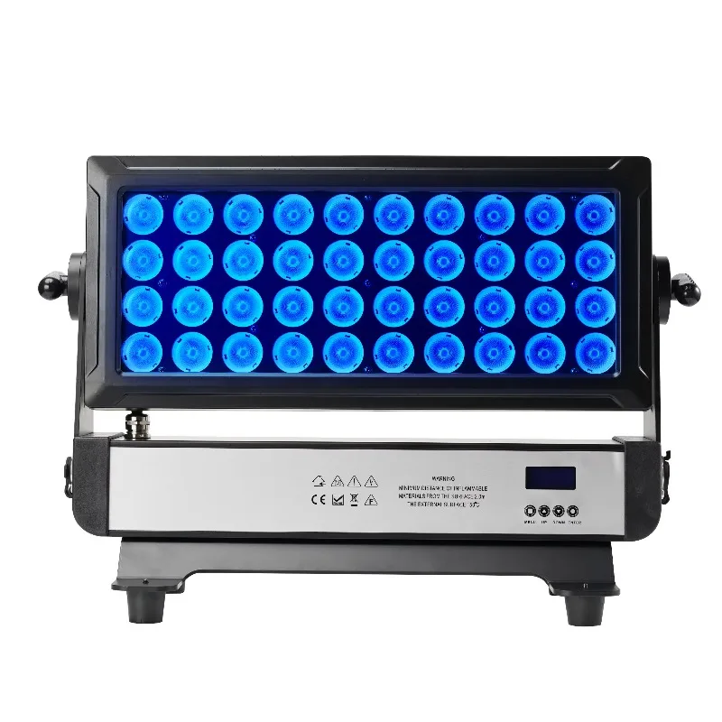 Super Bright Waterproof LED Par Light Outdoor City Flood Wash Stage Light for Wedding Concert Club Event Landscape Lighting