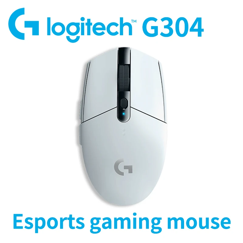 ماوس ألعاب احترافي من لوجيتك G304 مع استجابة حساسة وتصميم مريح للرياضات الإلكترونية