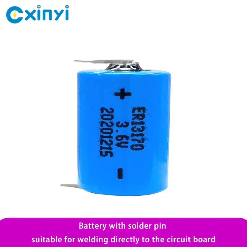 CXINYI ER13170 with Welding Foot 3.6V Disposable Lithium Sub Battery Radio Radar 823824 Instrument Specific 783 Non-rechargeable