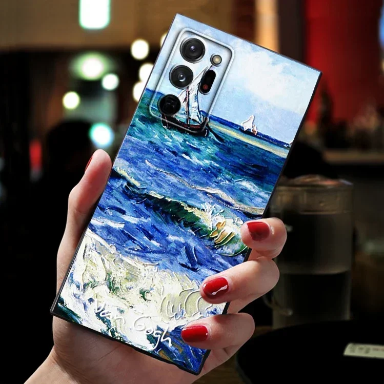 Funda para Samsung Galaxy Note 20 Note20 Ultra 10 Plus Lite Note10 Plus, carcasa de silicona suave con arte 3D para hombre y mujer