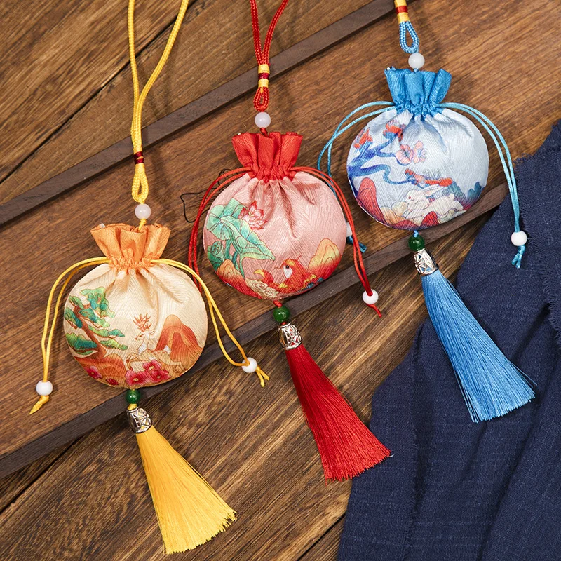 Sachet Embroidery Needlework Finished Product Cross-stitch Knitting Accessories Needlework Crafts for Adults Jewelry Pendant