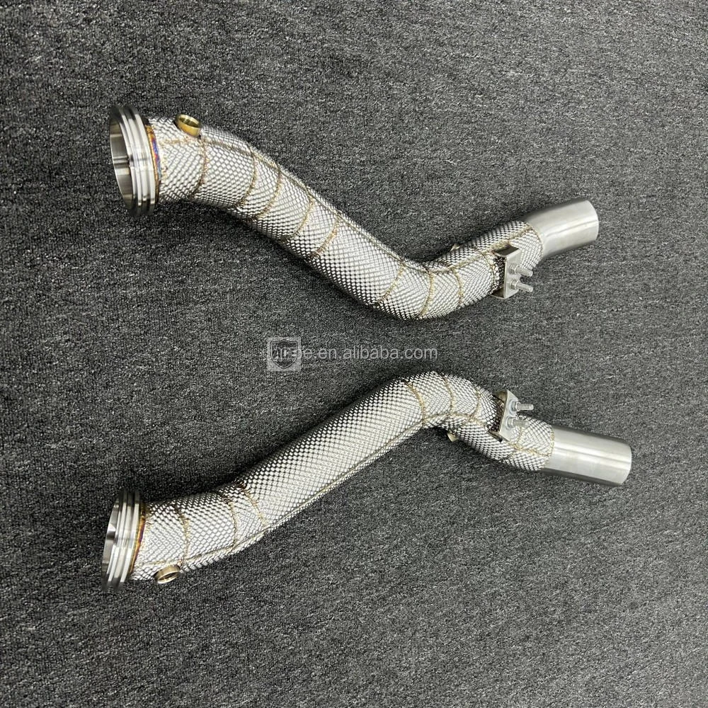 Freifluss-Downpipe für Maserati Ghibli Levante Quattroporte SQ4 3.0T Gerades Downpipe-Auspuffsystem – Detail 8