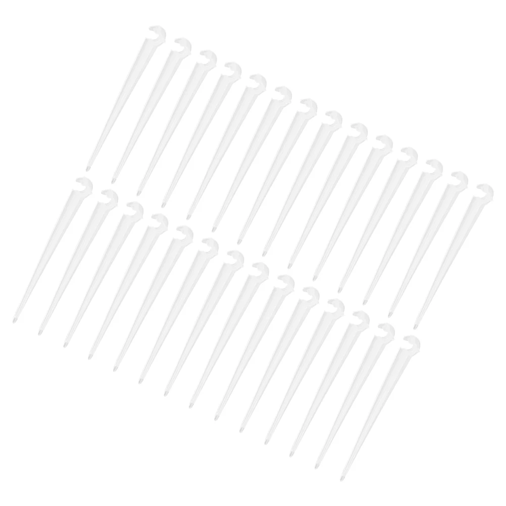 

50 Pcs Gardening Tube Holder Plants Anchoring Stakes Fixing Tools Fragments Mulch Chippings Sprinklers Hose Spray