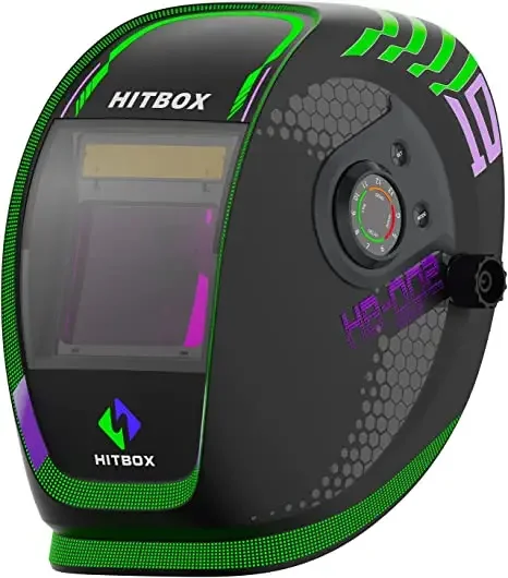 HITBOX Welding Helmet Auto Darkening - 3.94\