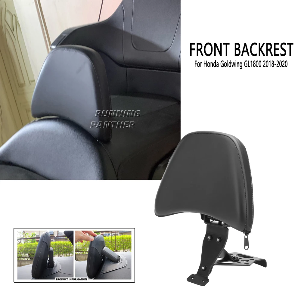 Motorcycle Front Driver Rider Backrest For Honda Goldwing GL1800 GL 1800 2018-2020