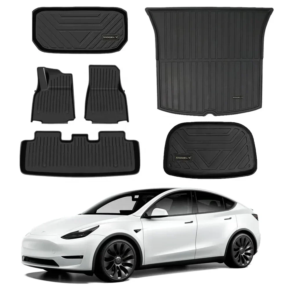 

TPE Car Mats for Right Hand Drive, Universal Custom Floor Mats Set, Non-Slip Foot Mats for Car.