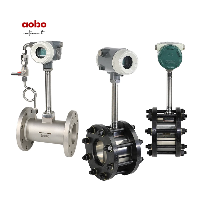 industrial high-precision digital display o2 gas high quality yokogawas vortex flowmeter vortex turbine gas flow meter