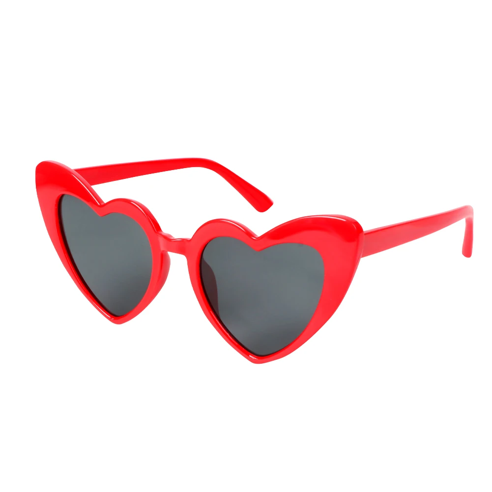 New Heart-Shaped Sunglasses Retro Women Love Heart Sun Glasses UV400 Protection Eyewear Female Birthday Christmas Gift