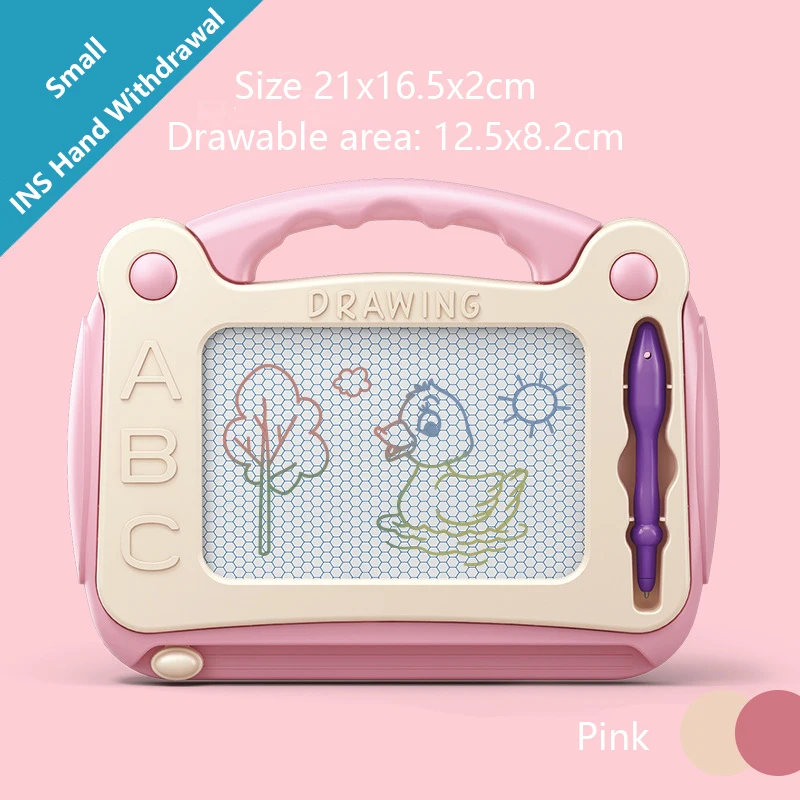 Magnetyczna tablica do rysowania dla dzieci, tablica do pisania, kolorowa tablica do graffiti dla niemowląt, edukacyjne zabawki do rysowania, narzędzie do rysowania, prezent dla dzieci, zabawka.