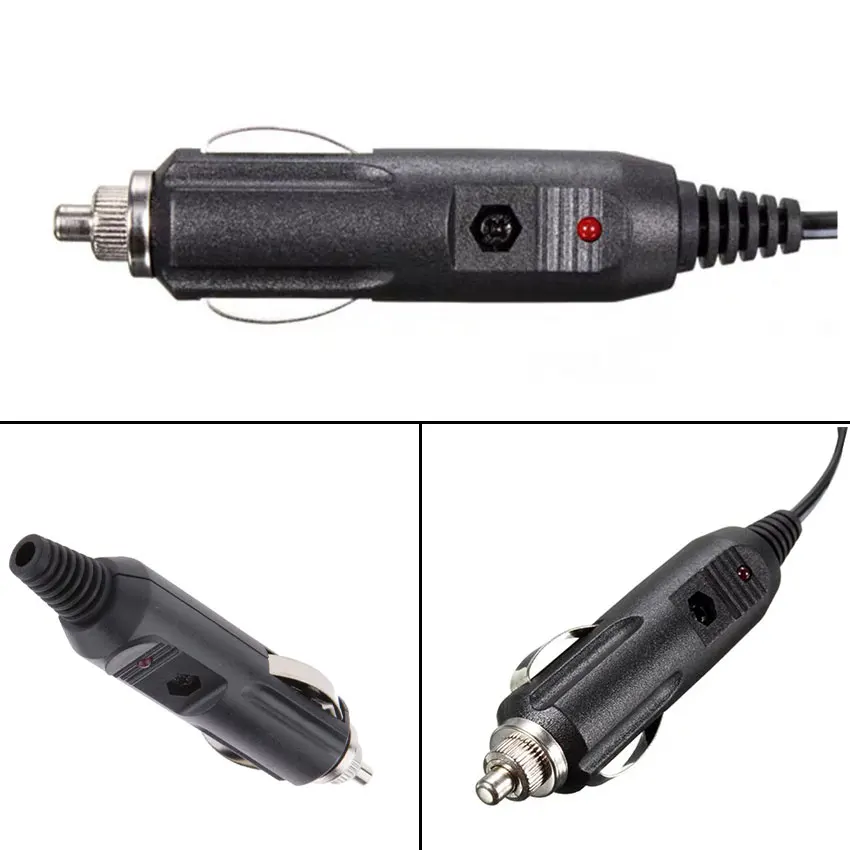 12V do 24V Bezpieczniki wtyczki zapalniczki samochodowej 5A ze wskaźnikiem LED Wtyczka zasilacza Ładowarka Złącze Bezpiecznik Wtyczka konwertera