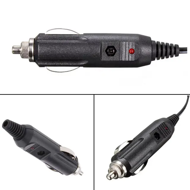12V do 24V Bezpieczniki wtyczki zapalniczki samochodowej 5A ze wskaźnikiem LED Wtyczka zasilacza Ładowarka Złącze Bezpiecznik Wtyczka konwertera