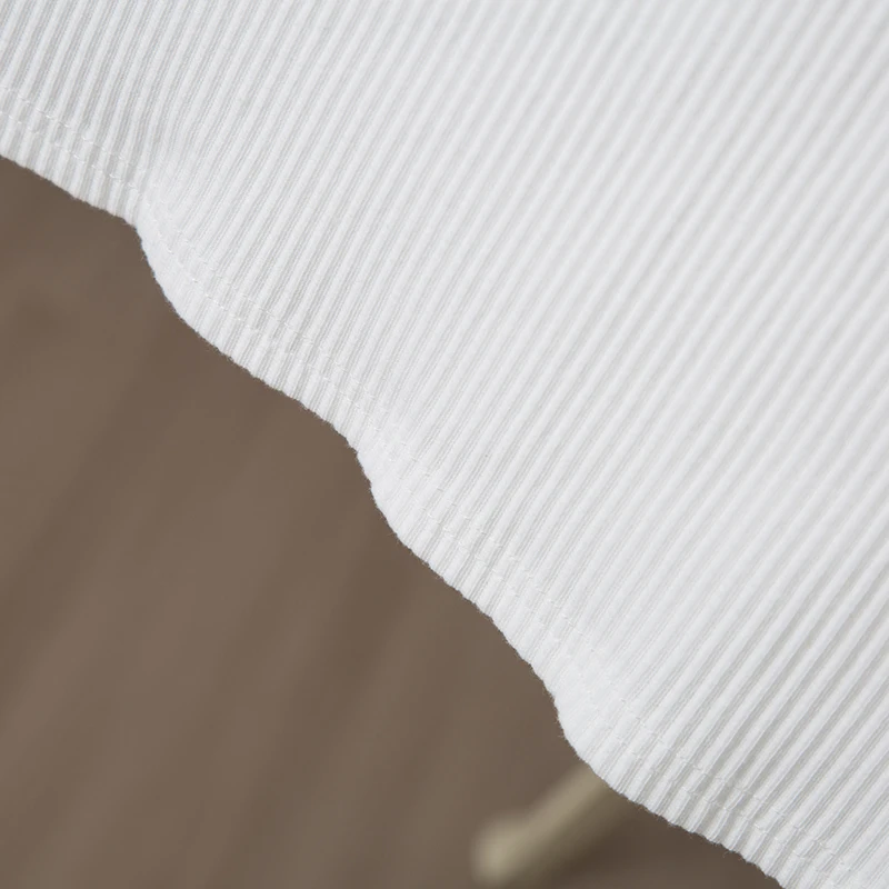 انخفاض سعر صغير الحجم عالية الياقة القطن سترة المرأة طبقة قاعدة تانك الأعلى عارضة Sle ort طول الملابس الداخلية