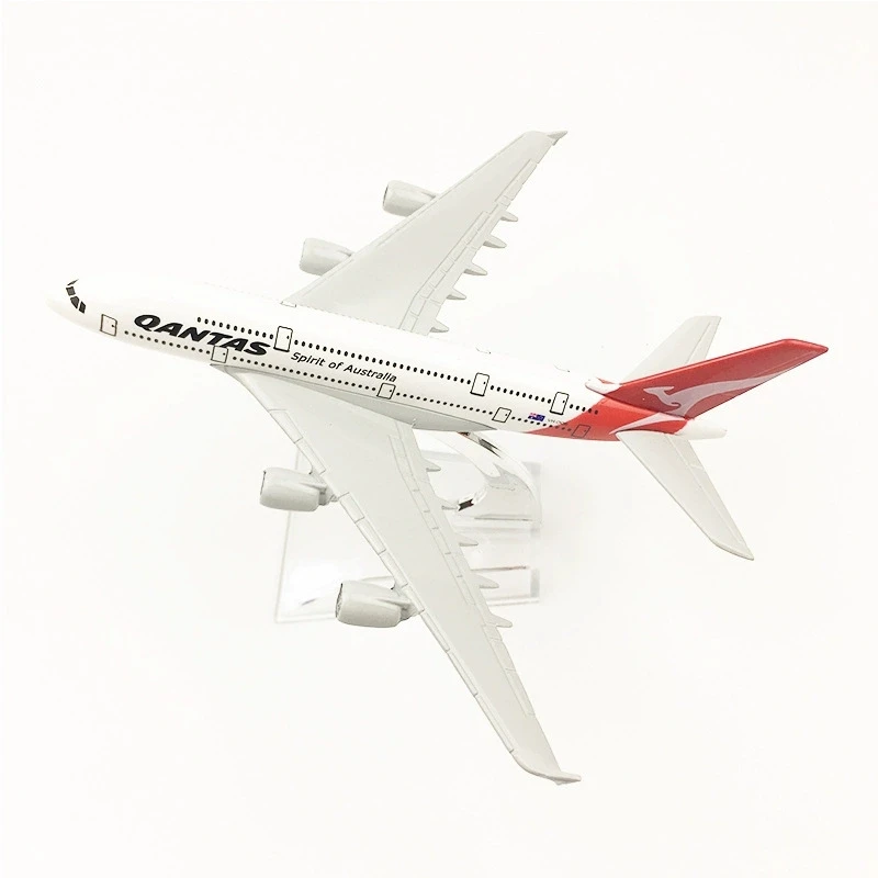 6inch Diecast A380 Qatar Airways 16CM Air-bus Plane Model Alloy Miniature Airplane Model Adults Fun Enthusiast  For Collection