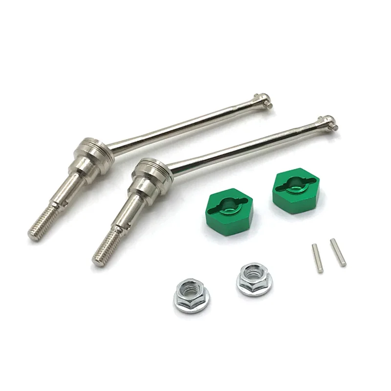 Weili 1/12 12423 12427 12428 Remote Control Car Metal Upgrade Coupler Front Drive Shaft