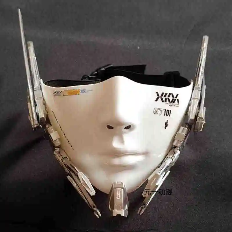 In Stock Mechanical Ji Modified Half Face Fashion Mask Mg Freedom 2.0 Concert Supporting Single Item Model Gifts