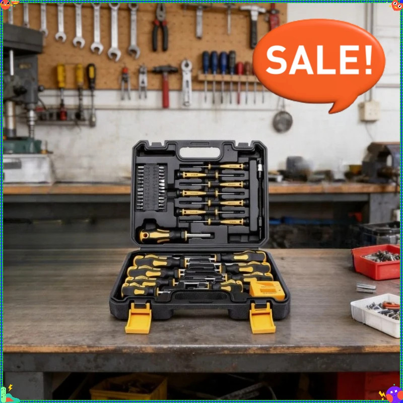 2026-best-selling-upgraded-screwdriver-set-includes-various-tools-such-as-straight-cross-hexagonal-and-plum-blossom
