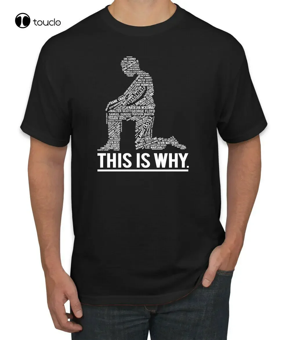 Black Lives Matter This Is Why Victim Names Mens T-Shirt Custom Aldult Teen Unisex Digital Printing Fashion Funny New Xs-5Xl
