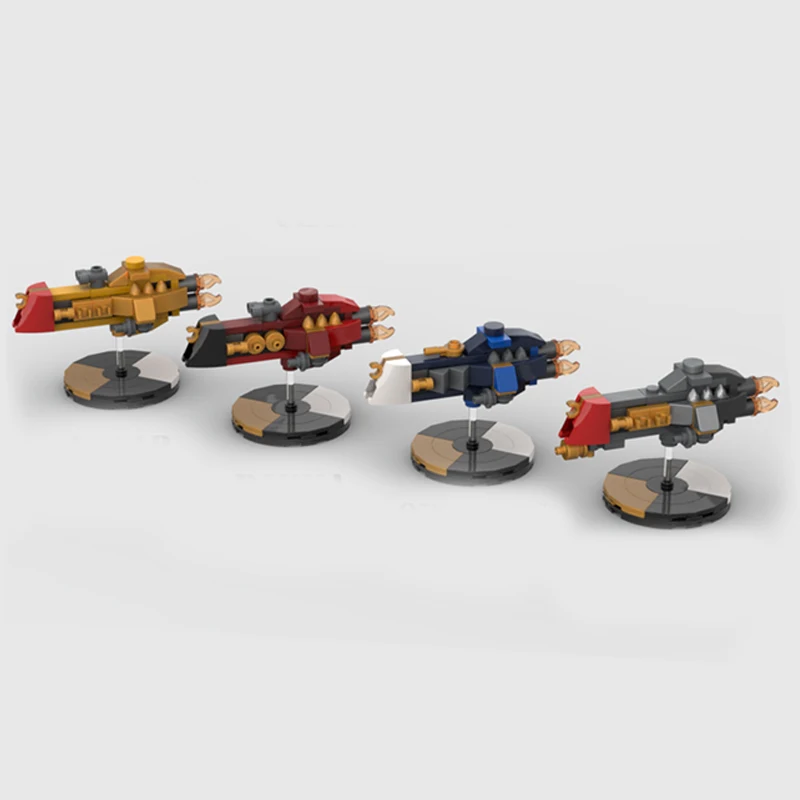 Imperial Light Cruiser MOC Model Building Blocks Brick Spaceship DIY Assembly Creative Toy Halloween Gift Collection Display