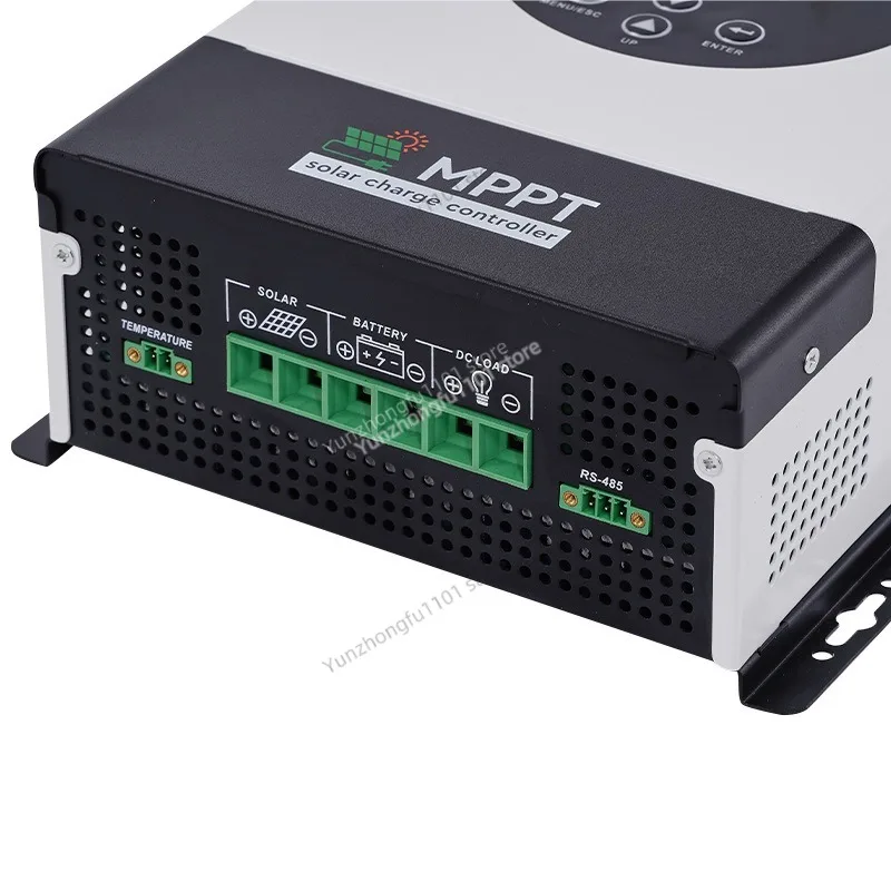 60A MPPT Solar Charge Controller 12V/24V Auto Identification LCD Display Solar Panel Charging Regulator