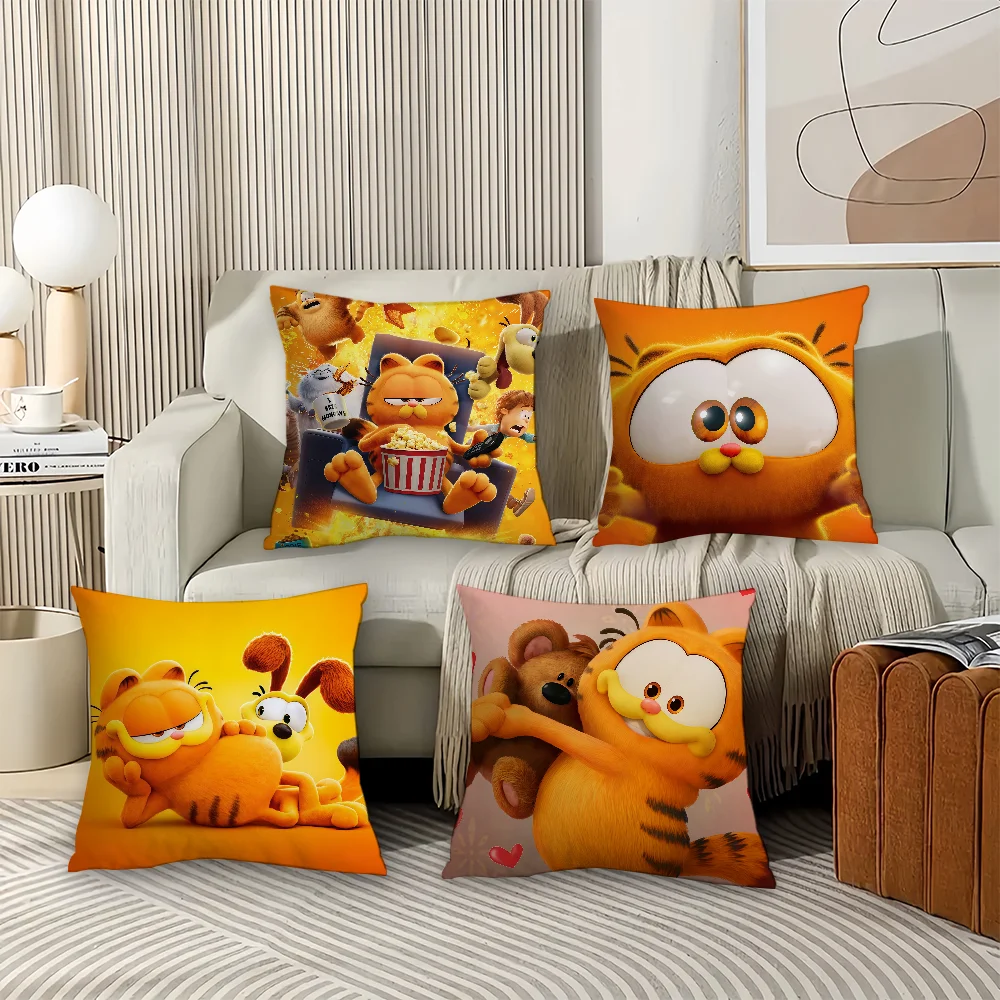 

Cartoon Movie G-GarfieldS cute Pillow Case Office Cushions Suitable For Sofa Car Bedroom Decorative Cushion Cover
