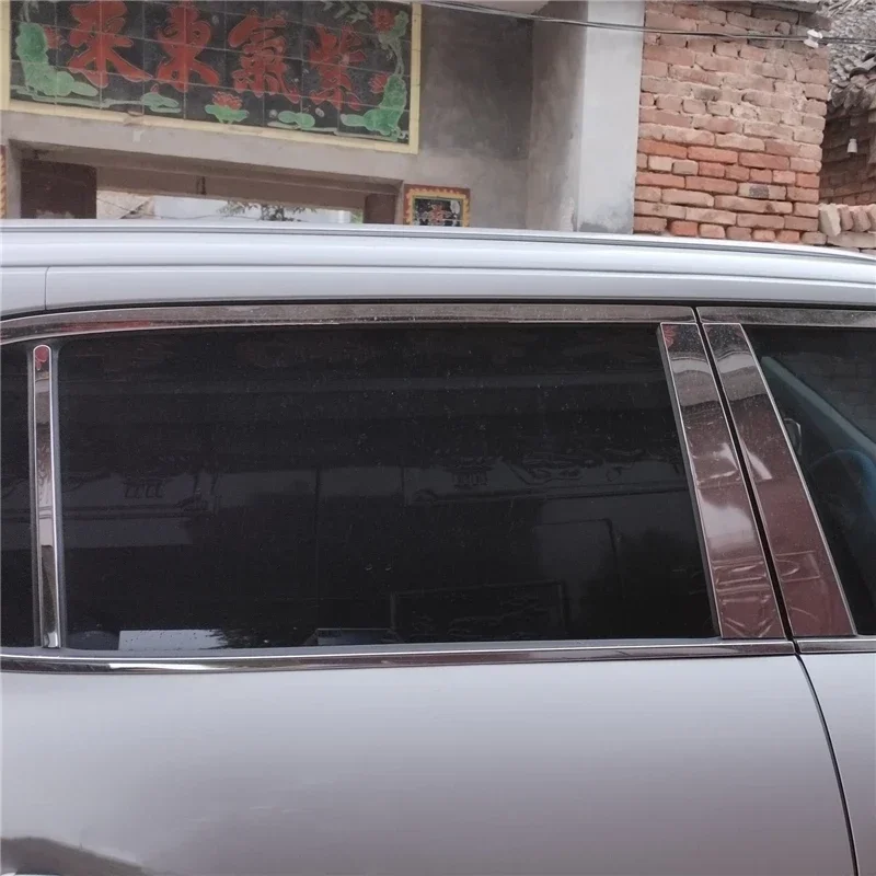 

WELKINRY For Hyundai Creta SU2 2nd Generation 2020-2025 Car Body Door Window Central Middle B Column Pillar Post Cover Trim