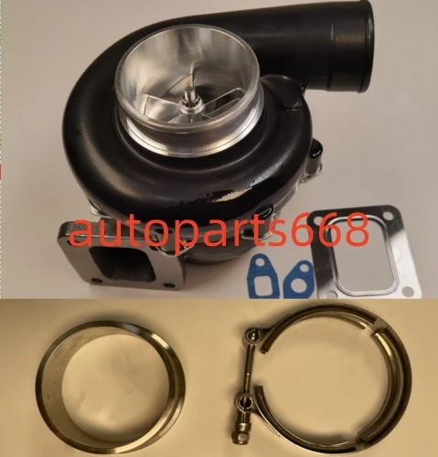 T4-96 7875C-96-9 billet compressor wheel a/r 0.75 Oxidized black compressor housing a/r 0.96 oil cooled 800HP-1000HP Turbo