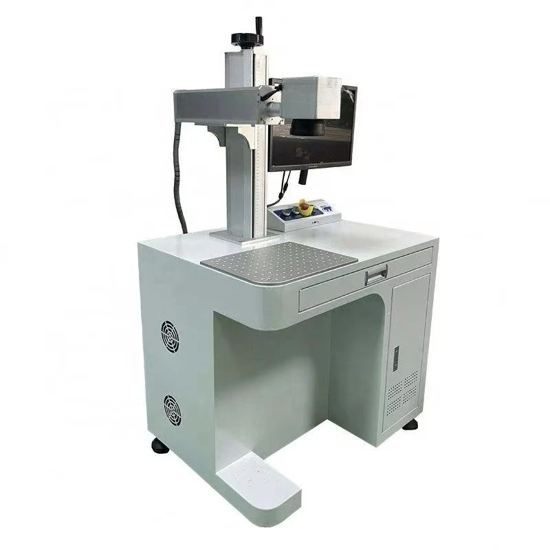 Raycus Fiber  Engraver 20W for Metal Sheet Fabrication Logo Barcode Marking Factory Price