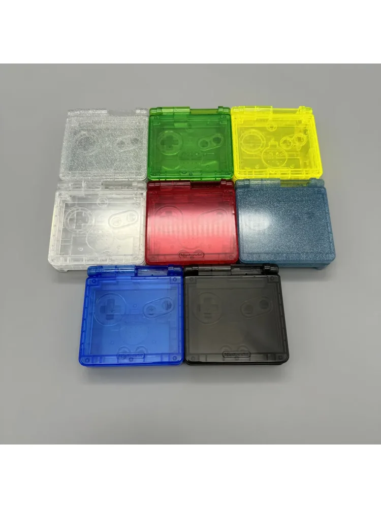 Wysokiej jakości zestaw obudowy Gameboy Advance SP GBASP z 3-calowym ekranem IPS i 2,9-calowym wyświetlaczem LCD w oryginalnym rozmiarze, kompatybilny z GBA — zdjęcie produktu 7