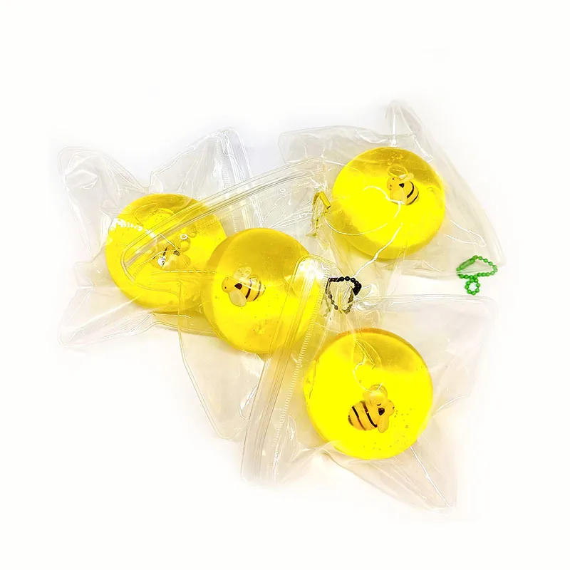 Novelty Funny Cute Bee Maltose Syrup Squeeze Adult Stress Relief Toy Stress Ball Slow Rebound Anti Stress Kids Baby Toy
