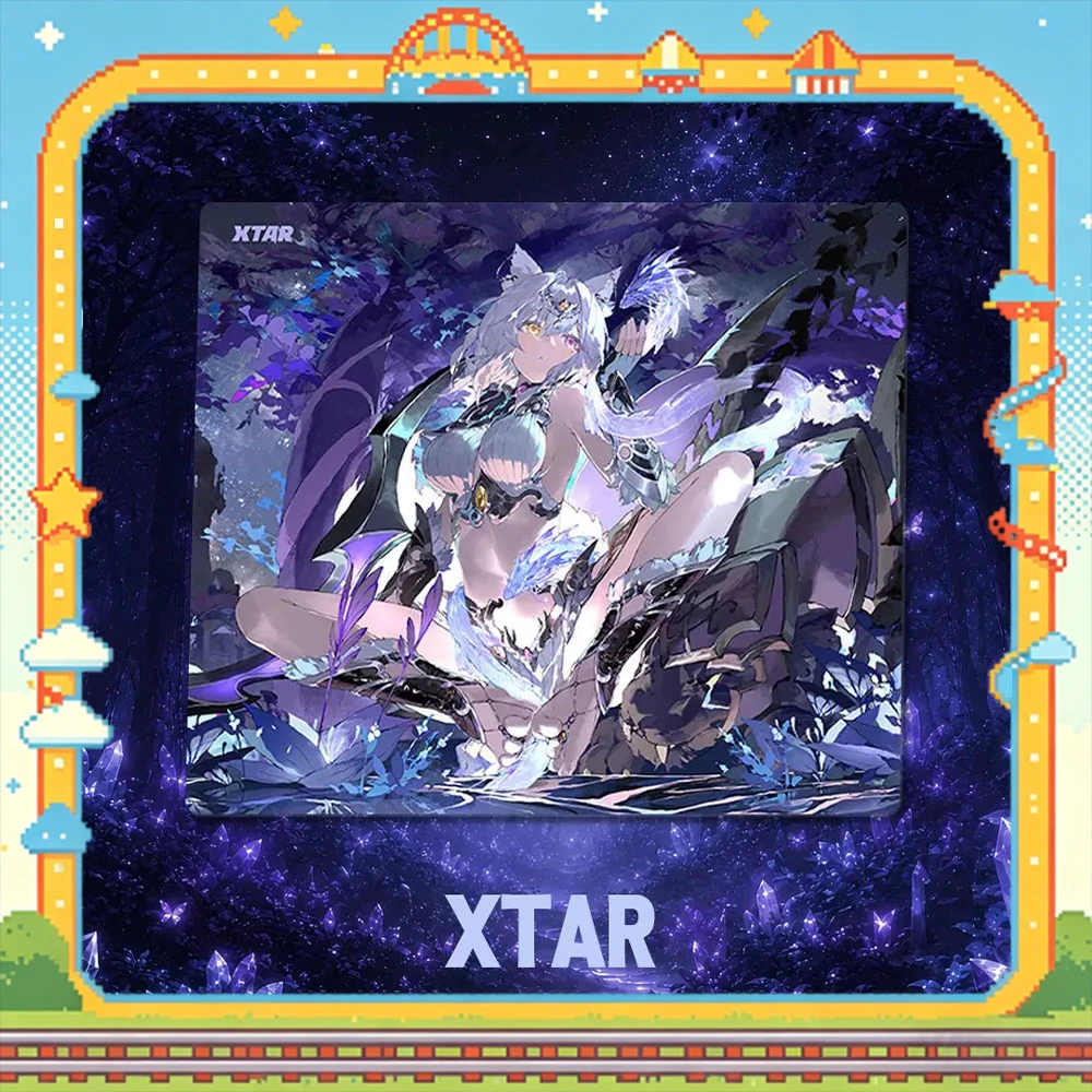 PAN Esports XTAR Sulama Glass Gaming Mousepad FPS Both Speed And Smooth Mouse Pad For VALORANT TTK CSGO PC Accessories For Gifts