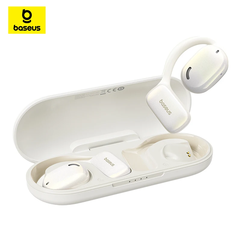 

Baseus AirGo AG20 Headphones Open Ear Clip Earphones TWS Wireless Bluetooth 5.3 Headset 2 Mic Call Noise Reduction Hifi Earbuds