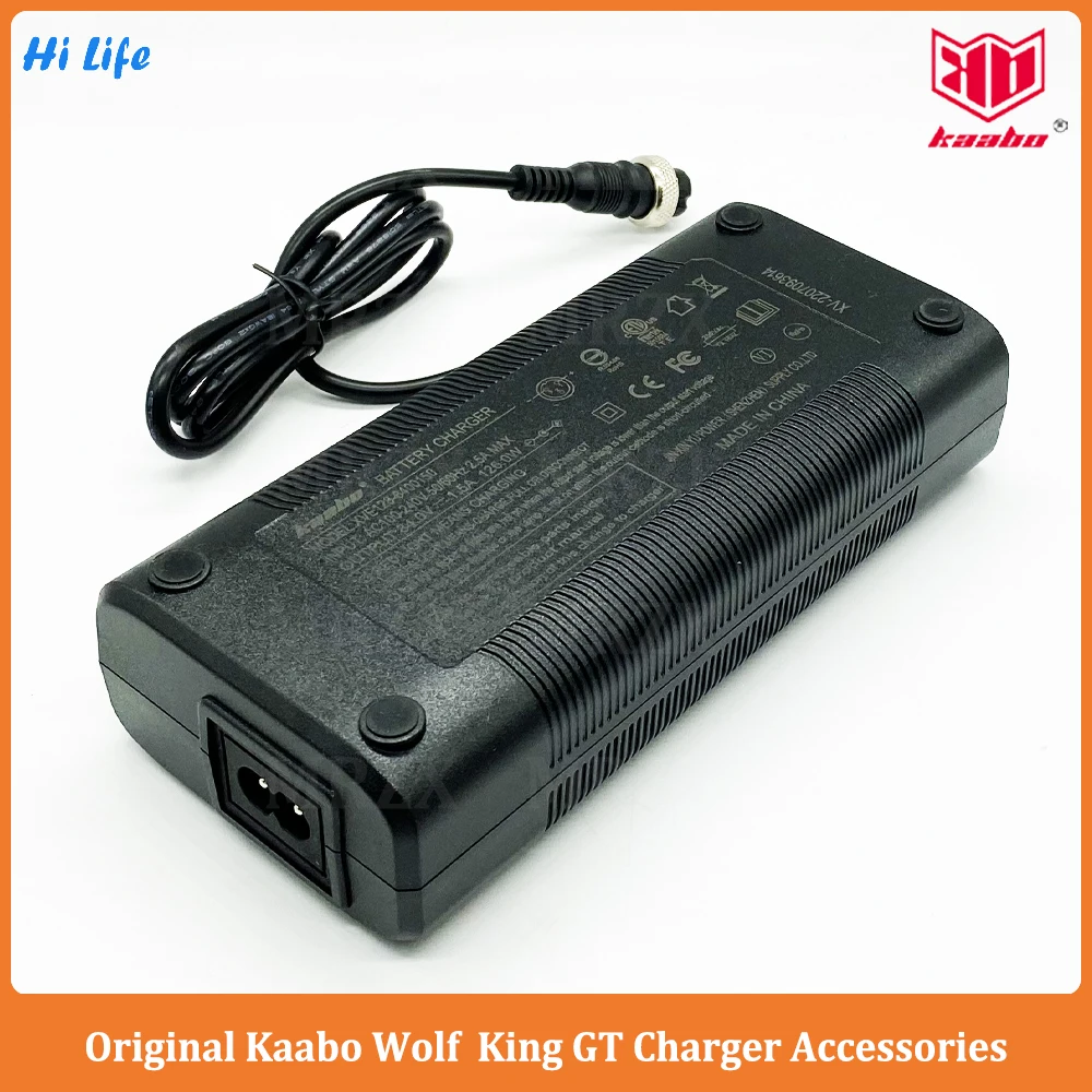 Original Kaabo Wolf King GT Charger 84V 1.5A  for 72V 35Ah Kaabo Wolf King GT Electric Scooter Official Kaabo Acdessories