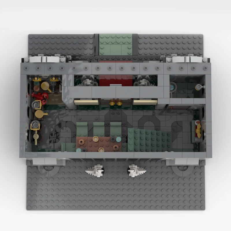 Set di Costruzioni Modulari 3041 Pezzi, Modello di Edificio Personalizzabile, Giocattolo Educativo DIY per Ragazzi, Regalo Festivo