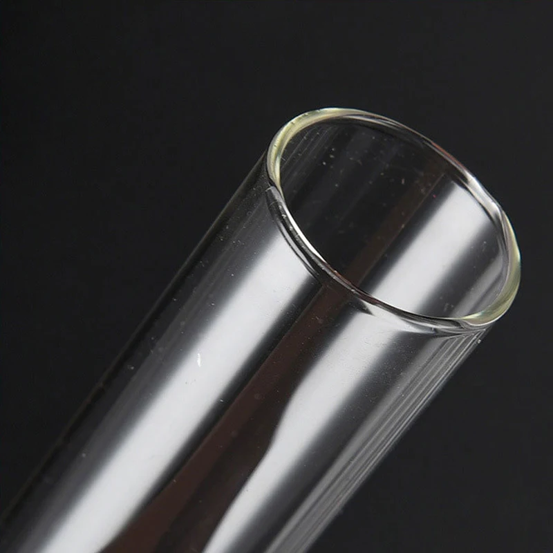 16 * 100mm Laboratory Transparent Plastic Test Tube with Cork Cap 12ML Capacity Test Tube with Soft Stopper